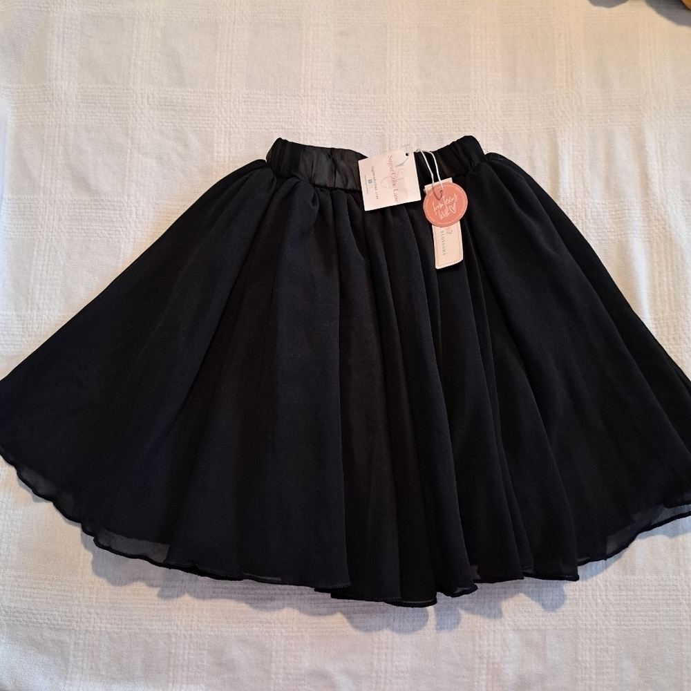 Bailey's Blossoms girls 12-18 months full circle long tulle skirt, New